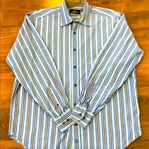 BUGATCHI Men’s Shirt Large